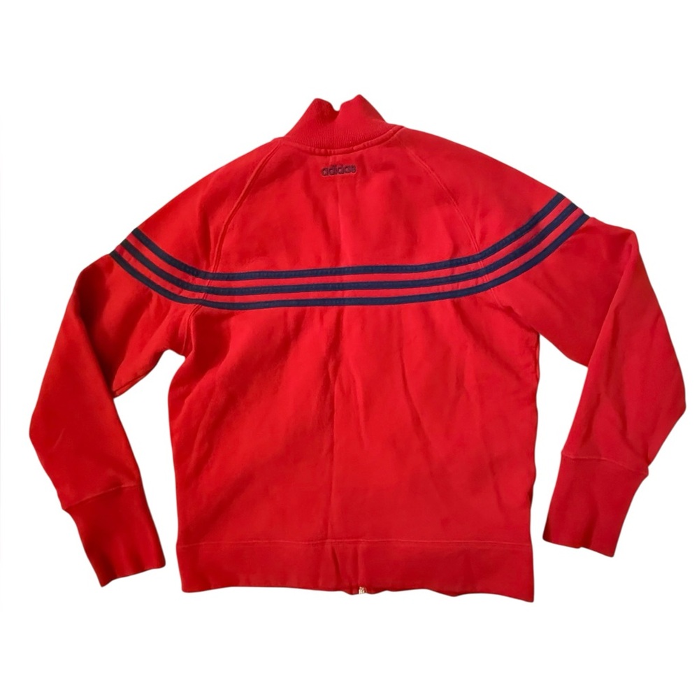 Vintage Adidas Full Zip Sweatshirt, Medium - Picture 2 of 8